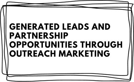 Generated leads and partnership opportunities through Outreach Marketing jinxwrites