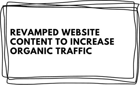 Revamped website content to increase organic traffic jinxwrites