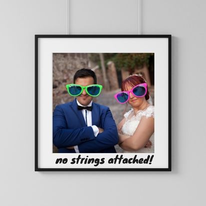 a couple posing with funny goggles and is a part of valentine's day home decor SEO